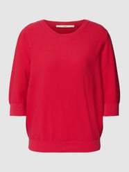 Gebreide pullover met ronde hals van Lanius Roze - 41