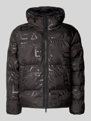 Regular fit gewatteerd jack met all-over logoprint, model 'MOUNTAIN' van EA7 Emporio Armani - 31