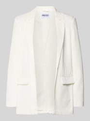 Loose Fit Longblazer mit Abnähern Modell 'BOZZY' von PIECES - 11