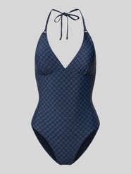Swimsuit met halter met logomotief model 'Cortina Beach' van JOOP! COLLECTION - 9