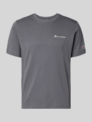 T-shirt z naszywanymi detalami z logo i okrągłym dekoltem od Champion - 6