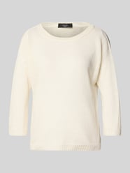 Gebreide pullover met ribboorden, model 'SELZ' van Weekend Max Mara - 3