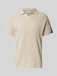 Koszulka polo o kroju slim fit z fakturowanym wzorem model ‘HILL KNIT’ od Jack & Jones - 18