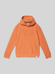 Hoodie mit Label-Patch von Garcia Orange - 11