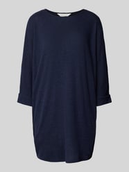 Minikleid mit Rundhalsausschnitt von Apricot Blau - 10