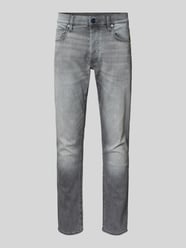 Slim fit jeans in used-look, model '3301' van G-Star Raw - 8