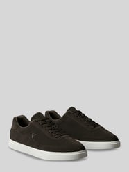 Sneaker aus echtem Rindsleder mit Logo-Details von CK Calvin Klein - 37
