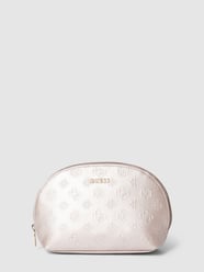 Kosmetiktasche in Glanz-Optik Modell 'DOME' von Guess Rosa - 2
