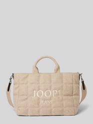 Handtasche mit Label-Stitching Modell 'ordine giaccone' von JOOP! Jeans Grau - 14