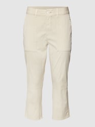 Caprihose mit seitlichen Eingrifftaschen von s.Oliver RED LABEL Beige - 38