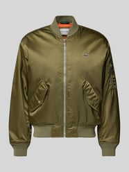 Regular Fit Bomberjacke aus Satin von Lacoste - 12