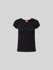 T-Shirt mit Label-Detail von Diesel - 33