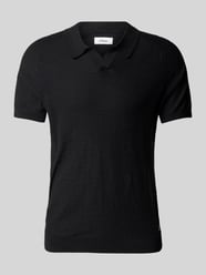 Regular Fit Poloshirt mit Flammgarnstruktur von s.Oliver RED LABEL - 8