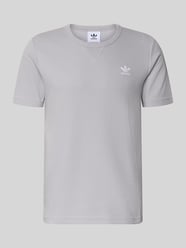 męski t-shirt o kroju regular fit z dodatkiem bawełny od adidas Originals - 11