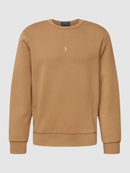 Sweatshirt mit Logo-Stitching von Polo Ralph Lauren Braun - 35