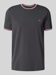 T-shirt met ribboorden van Christian Berg Men - 38
