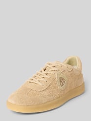Sneakers met labeldetail model 'AURORA01' van Blauer USA Beige - 39