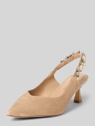 Pumps mit Ziersteinbesatz von ALMA EN PENA Beige - 14