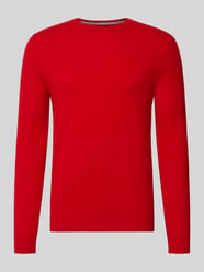 Kaschmirpullover mit gerippten Abschlüssen von Christian Berg Men Beige - 31