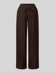 Leinenhose mit Bindegürtel Modell 'Chiara' von MAC - 34
