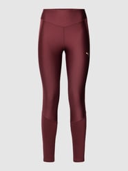 Leggings mit Label-Print von PUMA PERFORMANCE Bordeaux - 31