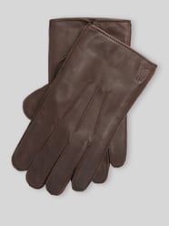 Handschuhe aus Schafsnappa mit Logo-Prägung von Polo Ralph Lauren - 34
