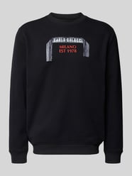 Sweatshirt mit Label-Detail von CARLO COLUCCI - 20