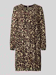 Knielanges Kleid mit Rundhalsausschnitt und Smok-Details von Betty Barclay - 19