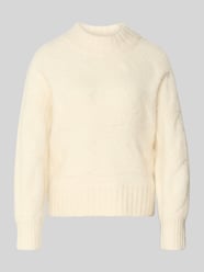 Sweter z dzianiny o kroju loose fit z dodatkiem wełny od OPUS - 38