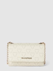 Umhängetasche mit Allover-Logo Modell 'PRETTY LOGO CLUTCH' von VALENTINO BAGS Weiß - 18