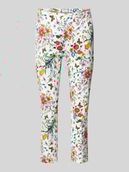 Slim Fit Caprihose mit fixierten Bügelfalten von SEDUCTIVE - 7