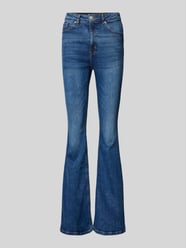 Flared Jeans mit 5-Pocket-Design von Review Blau - 29