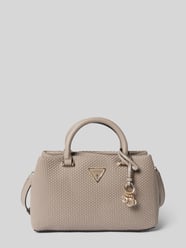 Handtasche mit Label-Detail Modell 'PHAEDRA' von Guess Beige - 19