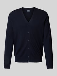 Slim fit gebreid jack met knoopsluiting van OLYMP Level Five - 17