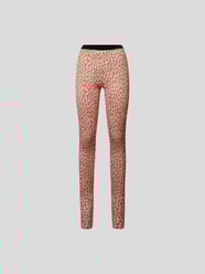 Leggings mit Animal-Print von Forte Forte Rosa - 23