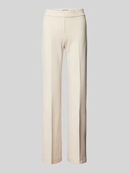 Straight Leg Stoffhose mit elastischem Bund Modell 'NANOU' von SEDUCTIVE Beige - 9