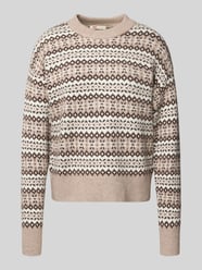 Sweter z dzianiny z prążkowanymi wykończeniami model ‘INES’ od Levi's® - 20