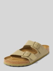 Slides aus Leder mit Dornschließe Modell 'Arizona' von Birkenstock - 34