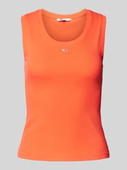 Tanktop mit U-Ausschnitt Modell 'ESSENTIALS' von Tommy Jeans - 4