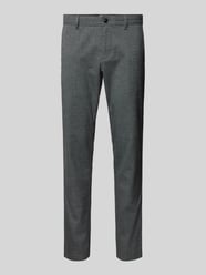 Slim fit broek met steekzakken van Roy Robson - 33