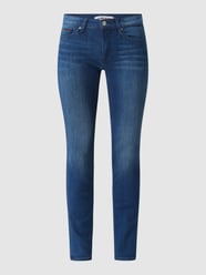 Skinny Fit Low Rise Jeans mit Stretch-Anteil Modell 'Sophie' von Tommy Jeans Blau - 38