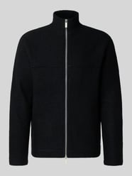 Regular fit cardigan van zuivere wollen bouclé, model 'NEALY' van SELECTED HOMME - 44