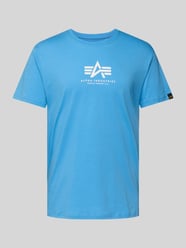 T-Shirt mit Label-Print von Alpha Industries - 46