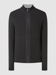 Strickjacke mit Stehkragen von MCNEAL Grau / Schwarz - 21