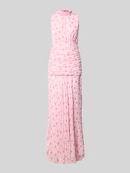 Maxikleid mit floralem Allover-Print Modell 'Dori' von Neo Noir Pink - 18