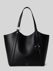 Torba shopper ze skóry cielęcej nappa z kieszeniami wewnętrznymi od Lauren Ralph Lauren - 46