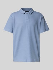 Regular Fit Ripp Poloshirt mit Stretch-Anteil von Tom Tailor - 47