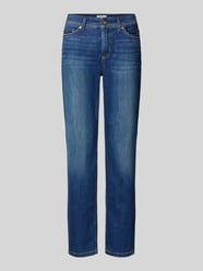 Regular Fit Jeans mit verkürztem Schnitt Modell 'PIPER' von Cambio Blau - 18