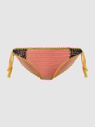 Bikini-Slip mit seitlichen Schnürverschlüssen von Seafolly Rosa - 22