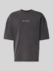 Oversized T-shirt van puur katoen, model 'DELW' van HUGO - 45